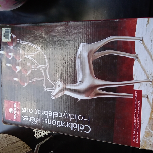 Christmas Reindeer candle holder - Picture 4 of 4